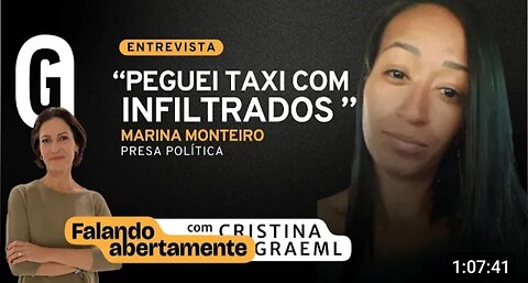 Presa política do QG de Brasília conta que pegou taxi com infiltrados