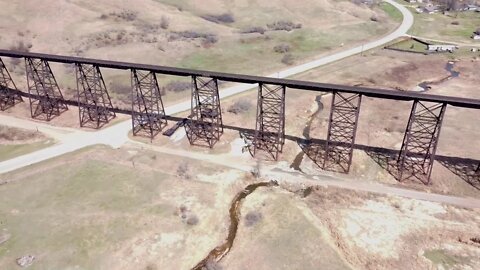 Gassman Coulee Trestle Railroad Bridge