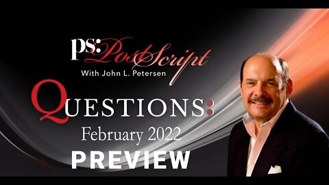 Ask John - Questions - February 2022