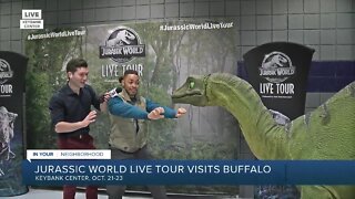 Jurassic World comes to Buffalo for a weekend of fun with the family