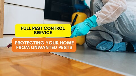 Full Pest Control Service: Protecting Your Home from Unwanted Pests