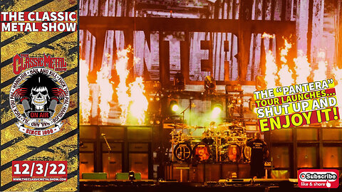 CMS | The "Pantera" Tour Launches... Shut Up And Enjoy It!