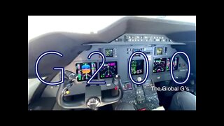 Gulfstream G200 (Galaxy) Cockpit Inflight 4K