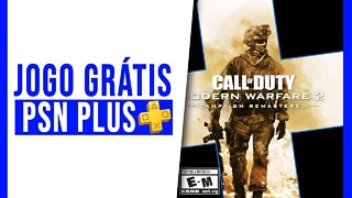PLAYSTATION PLUS mês de AGOSTO Jogos GRÁTIS | Call of Duty MW 2