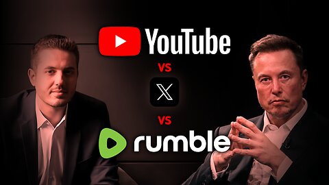 Elon Musk JEALOUS of Rumble? | #X #Twitter #Rumble #Censorship