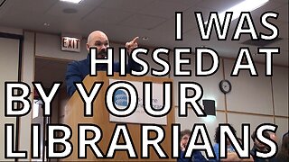 "I Was Hissed at by Your Librarians" Steven Yasell Public Comment (05-17-2023)