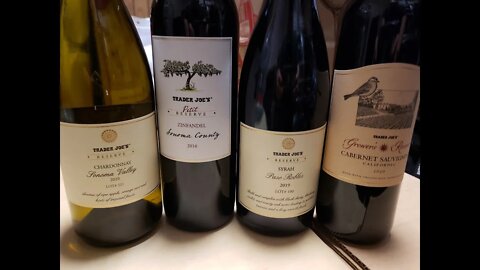 Virtual Wine Tasting 33 - Trader Joe's Premium Selection