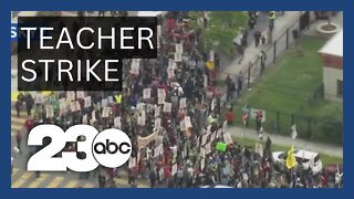 Oakland teacher strike continues for 3rd day