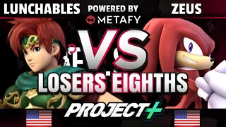 Roy vs. Knuckles in Smash?!? - Frame Perfect Series 4: ONLINE - Lunchables vs Zeus