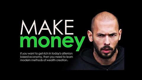 Master the Art of Making Money: With Andrew Tate's Speech (MOTIVATIONAL VIDEO)