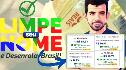 😮 DESENROLA BRASIL | DESCONTO DE ATÉ 98,7% PARA QUITAR DÍVIDAS - Tutorial Passo a Passo 2023!