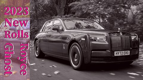 2023 New Rolls Royce Ghost / Wild Luxury Sedan