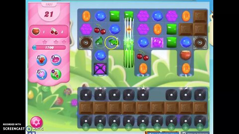 Candy Crush Level 1931 Audio Talkthrough, 2 Stars 0 Boosters