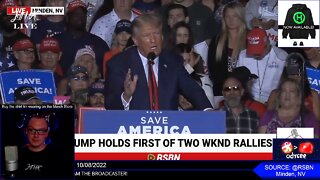 LIVE: Trump Save America Rally | Minden Nevada | USA |