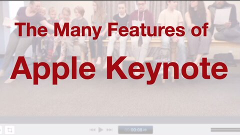 Many Features of Apple Keynote