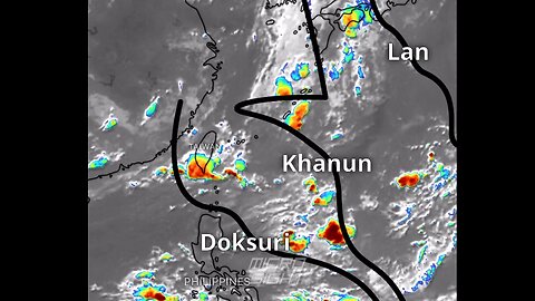 07/16 - 08/30/23 - Dutchsinse - Odd Hurricane Paths in the Philippian Sea