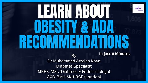 Obesity & ADA Recommendations