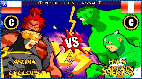 Marvel Super Heroes vs. Street Fighter (PUKITOU Vs. Nexter4) [Chile Vs. Peru]