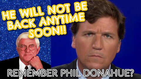 TUCKER CARLSON WILL NOT BE BACK ANY TIME SOON! BIDEN WILL WIN 2024! YOUR COMMENTS LIVE AT 10PM EST.