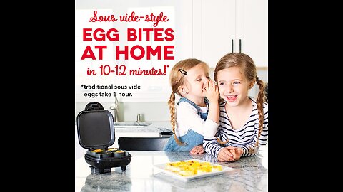 DASH Deluxe Sous Vide Style Egg Bite Maker