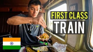 $20 FIRST CLASS TRAIN Delhi to Jaipur 🇮🇳