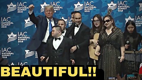 Donald Trump Invites DISABLED Musicians (Shalva Band) To Sing "God Bless America"