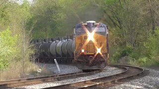 CSX B768-05 Tanker Train from Lodi Ohio May 5, 2023