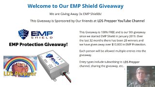 EMP Shield Protection $1,500 Giveaway and Q&A