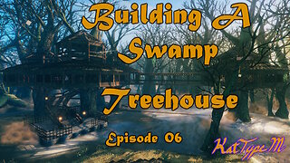 Building A Swamp Treehouse Valheim Episode 06