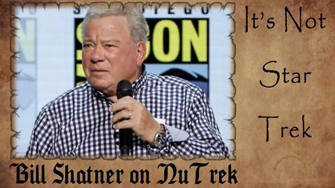 Bill Shatner ROASTS New Star Trek | "Roddenberry Would Be Turning in His Grave"