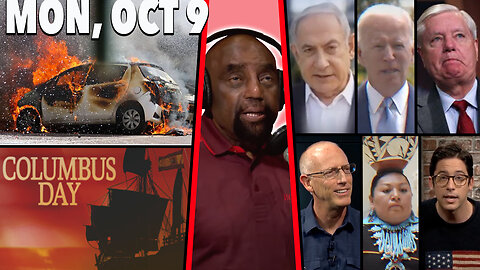 COLUMBUS DAY; Hamas Attacks Israel; Rallies in the US; Scott Adams; More War? | JLP SHOW (10/9/23)
