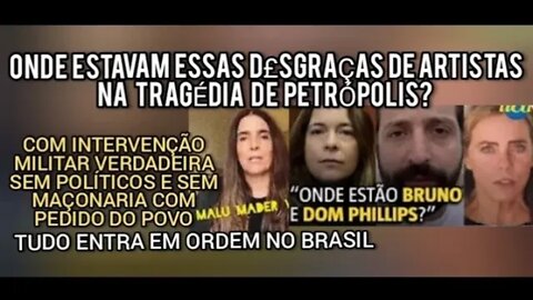 Malú Mader Cláudia Abreu Gregório Duvivier Bruna Lombardi ESCUTA VERDADE/ CASO BRUNO e DOM PHILLIPS