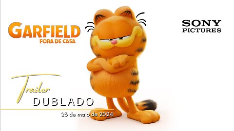 Garfield: Fora de Casa | Trailer oficial dublado | 2024