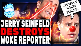 Jerry Seinfeld DESTROYS Woke Reporter Trying To Bait Him!