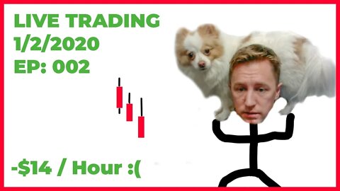 [LIVE] Day Trading | WEBULL CRASHES | Starting 2020 in the RED | EP 002