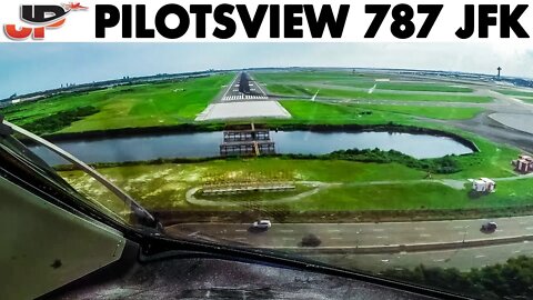 Pilotsview BOEING 787 into New York JFK Airport