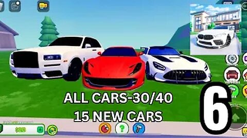 Ultimate Home Tycoon 🏠-Gameplay Walkthrough Part 6-ALL CARS-30/40-15 NEW CARS