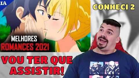 REACT 12 MELHORES ANIMES DE ROMANCE DE 2021 - Intoxi Anime - MELHOR DO MUNDO