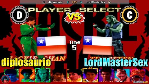 Jackie Chan in Fists of Fire (diplosaurio Vs. LordMasterSex) [Chile Vs. Chile]