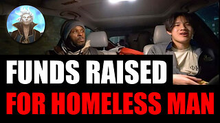 Funds Raised For Homeless Man