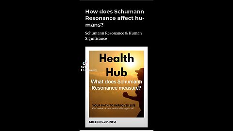 How does Schumann Resonance affect humans?