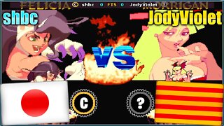 Vampire Hunter Darkstalkers Revenge (shbc Vs. JodyViolet) [Japan Vs. Catalonia]