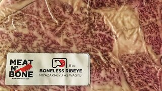 Trying Miyazaki-Gyu A5 Wagyu Ribeye Steak LIVE w/ Meat N' Bone (PLUS GIVEAWAY)