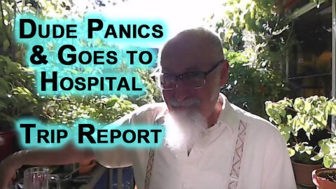 Dude Panics and Goes to Hospital After Smoking Salvia Divinorum: Salvia Trip Report