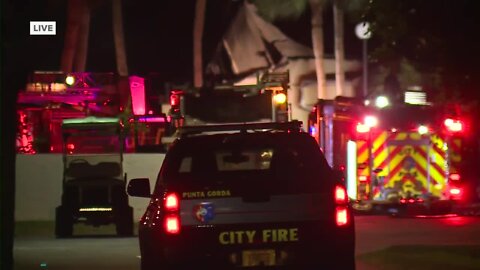"It's scary,": Condo residents react to eight units burning down in Punta Gorda