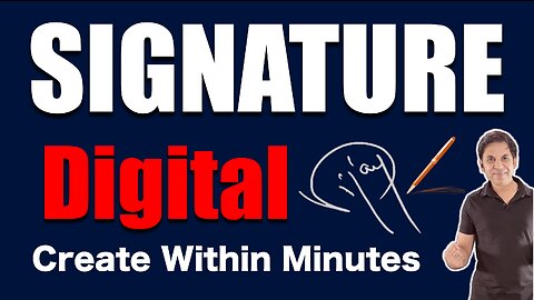 OMG🔥Auto Digital Signature | Create Digital Signature Within Minutes