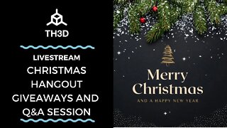 Christmas Hangout | Giveaways and Q&A Session | Livestream | 12/25/20