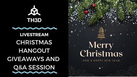 Christmas Hangout | Giveaways and Q&A Session | Livestream | 12/25/20