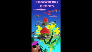 Strawberry Drones Part 2 By Gene Petty #Shorts