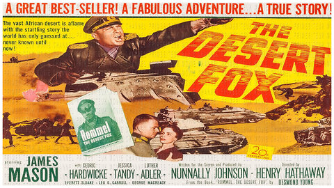 🎥 The Desert Fox - 1951 - James Mason - 🎥 FULL MOVIE